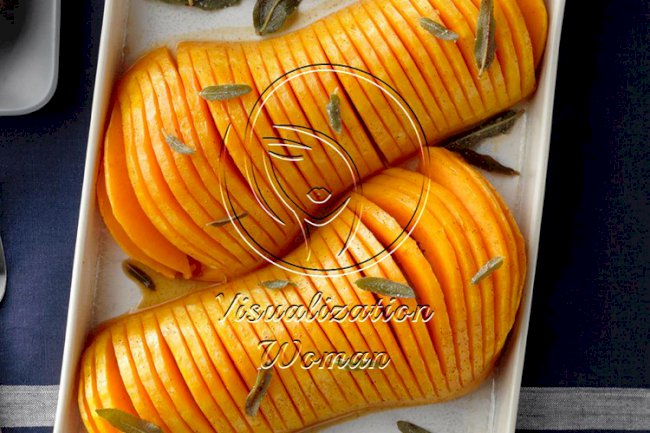 Hasselback Butternut Squash