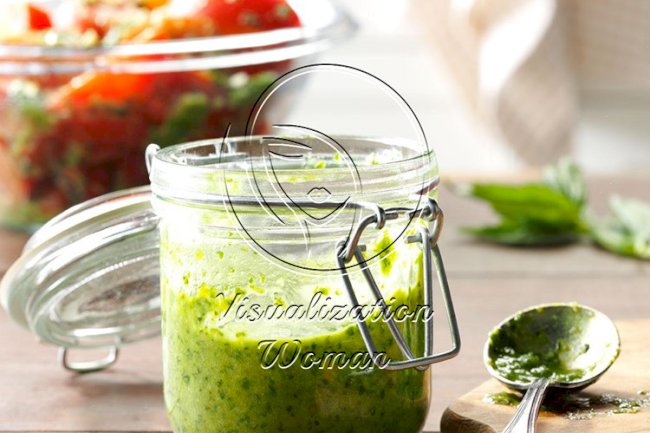 Basil and Parsley Pesto