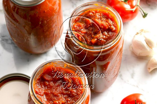Homemade Canned Spaghetti Sauce