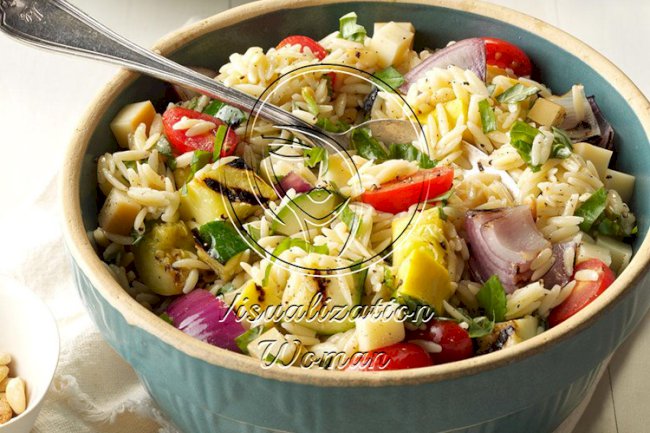 Farmers Market Orzo Salad