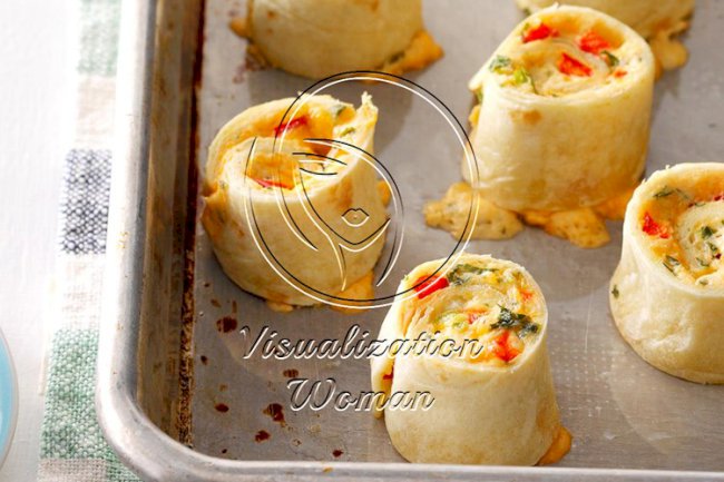 Hot Crab Pinwheels