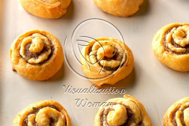 Sausage Chive Pinwheels