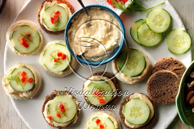 Cucumber Canapes
