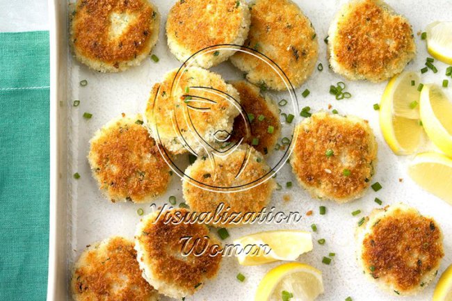 Chive Crab Cakes
