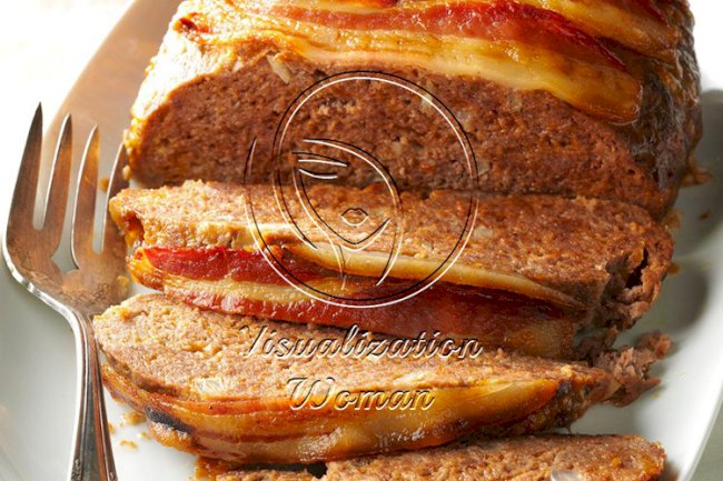 Bacon-Topped Meat Loaf