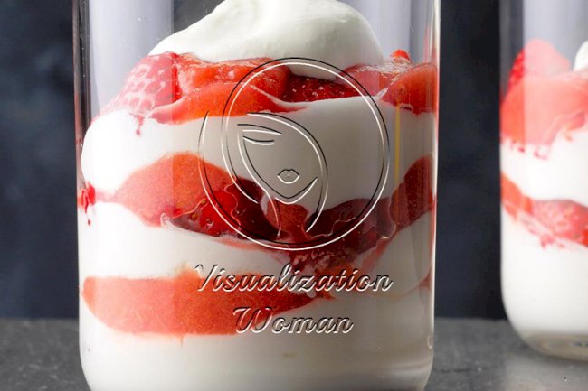 Berry Rhubarb Fool