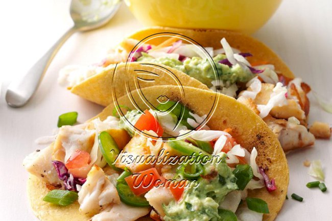 Fish Tacos with Guacamole