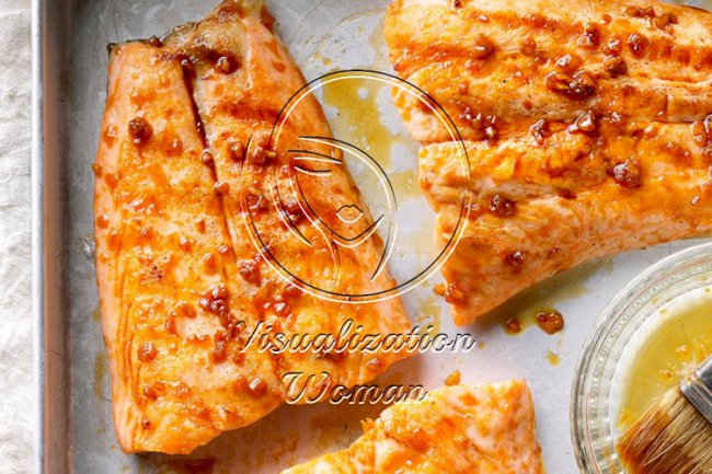 Ginger-Glazed Grilled Salmon