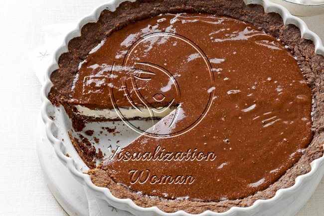 Chocolate Eggnog Pie