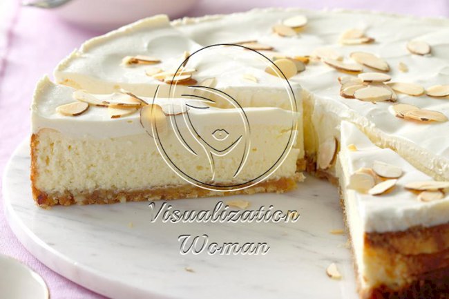 Luscious Almond Cheesecake