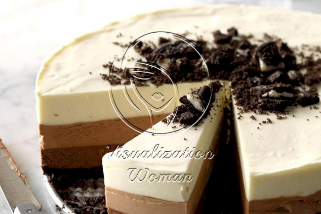 Triple Chocolate Mousse Torte