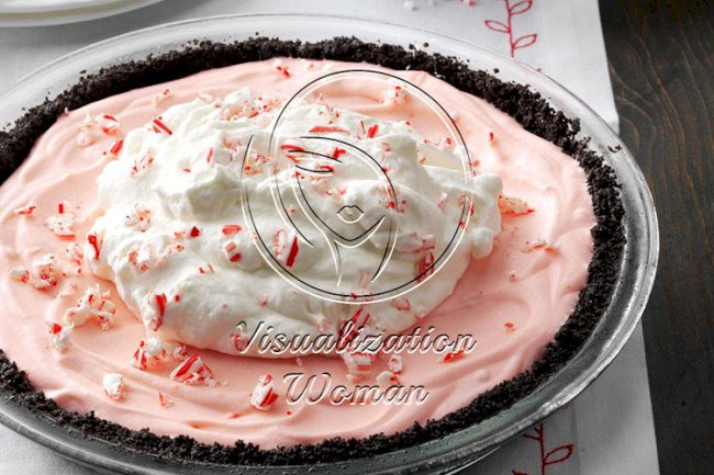 Candy Cane Pie