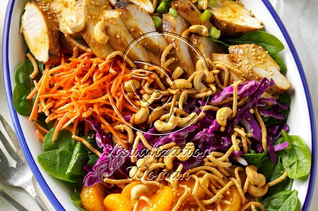 Ginger-Cashew Chicken Salad