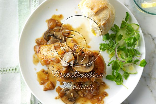 White Wine Garlic Chicken