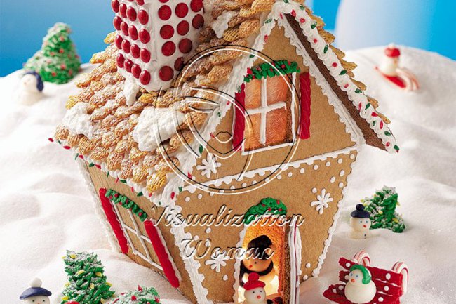 Winter Wonderland Gingerbread Cottage