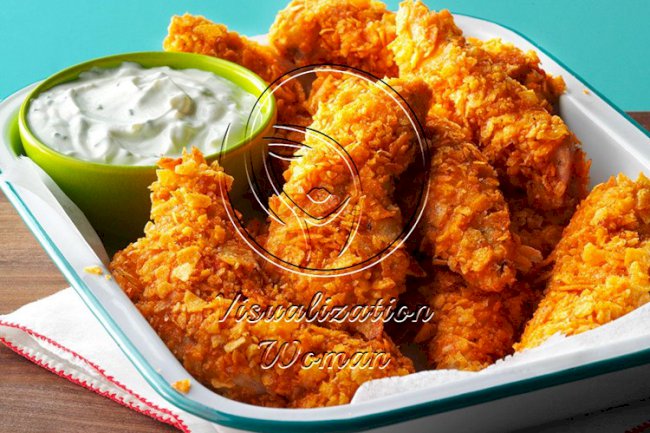 Crispy BBQ Chip Tenders