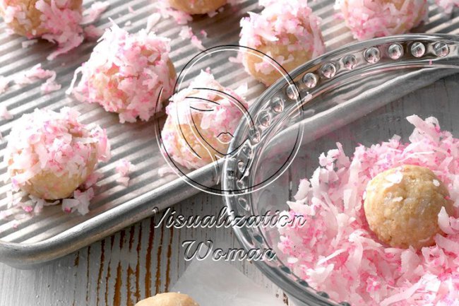 Raspberry Coconut Balls