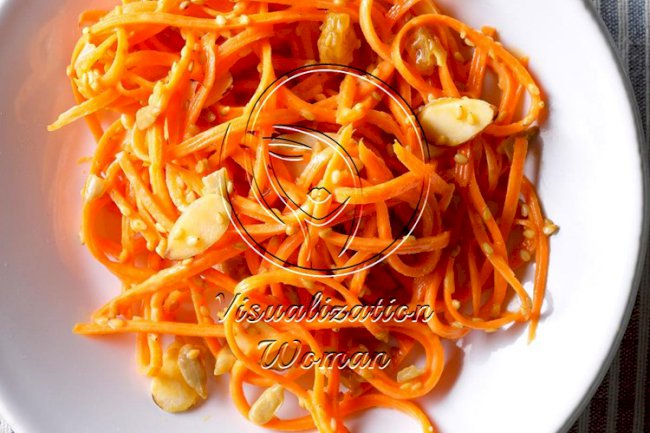 Sesame, Sunflower and Carrot Salad