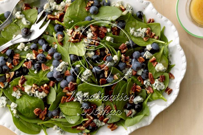 Spinach Blueberry Salad