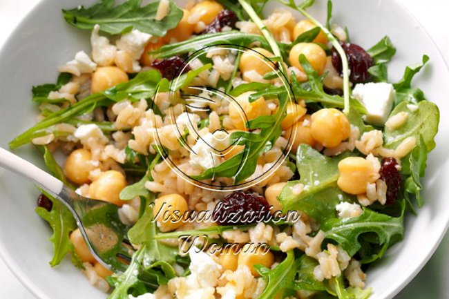 Arugula & Brown Rice Salad