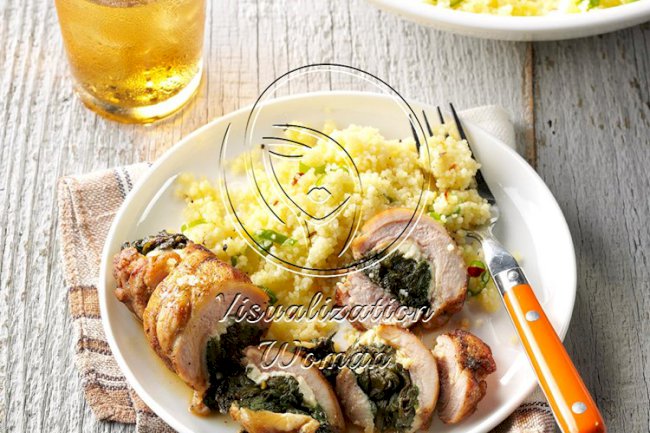 Spinach and Feta Stuffed Chicken