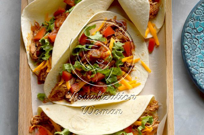 Chicken Soft Tacos