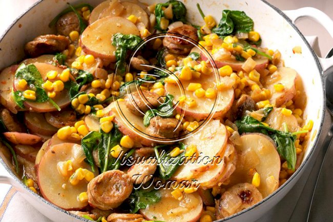 Sausage & Vegetable Skillet Dinner