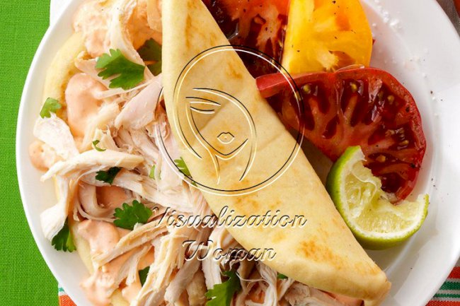 Zesty Chicken Soft Tacos