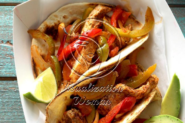 Baked Chicken Fajitas