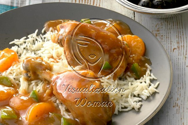 Slow-Cooked Mandarin Chicken