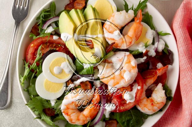 Shrimp Cobb Salad