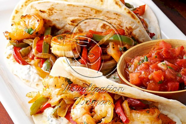 Shrimp Fajitas