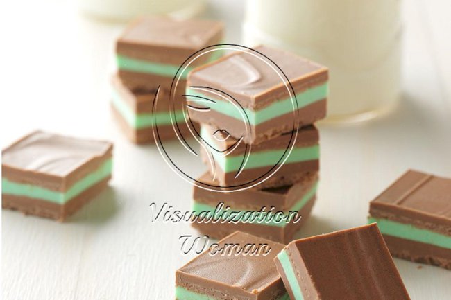 Layered Mint Candies