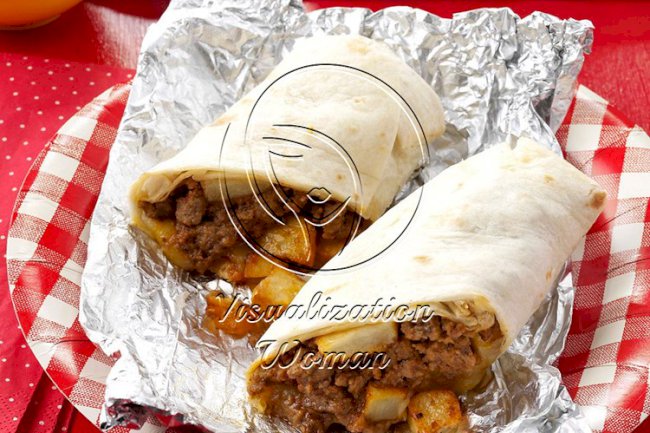 Blue Ribbon Beefy Burritos