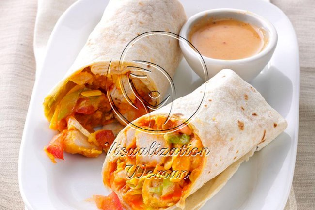 Crispy Buffalo Chicken Wraps