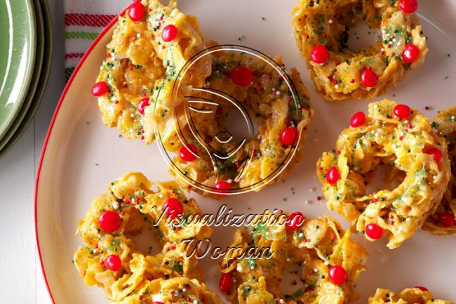 Holiday Cornflake Cookies