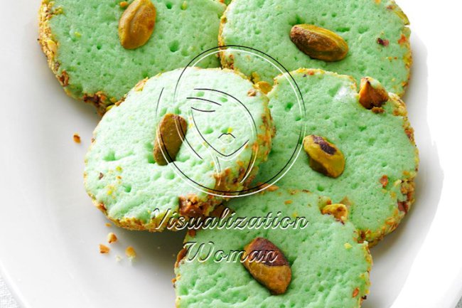 Pistachio Cream Cheese Cookies