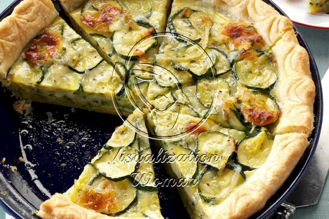 Cheesy Zucchini Quiche