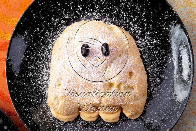 Cream Puff Ghosts