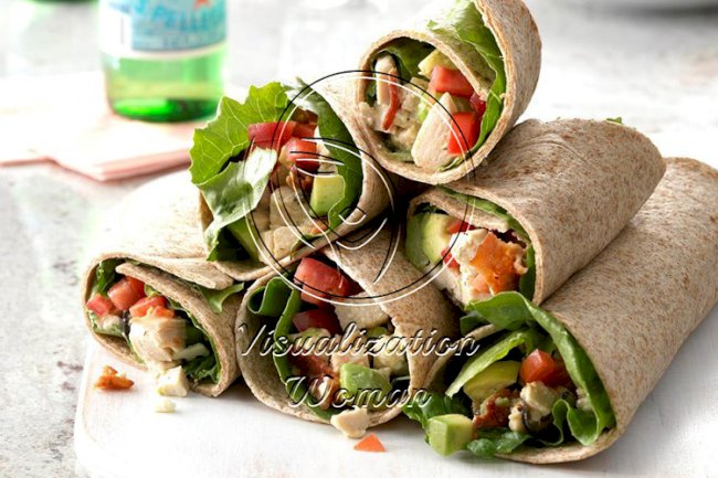 Cobb Salad Wraps