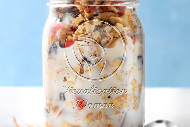 Apple Cinnamon Overnight Oats