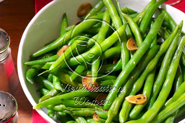 Fresh Green Beans & Garlic