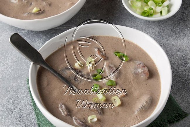 Vegan Cream of Mushroom Soup