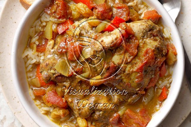 Slow-Cooker Country Captain Chicken