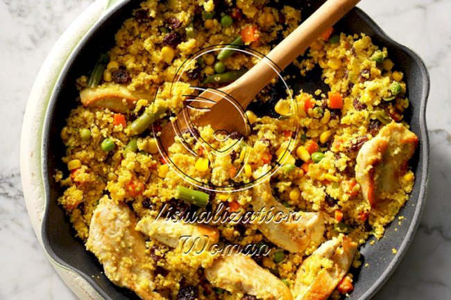 Chicken & Vegetable Curry Couscous