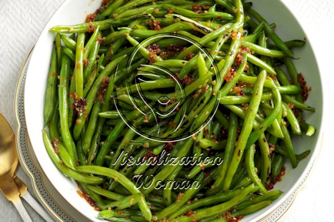 Honey Garlic Green Beans