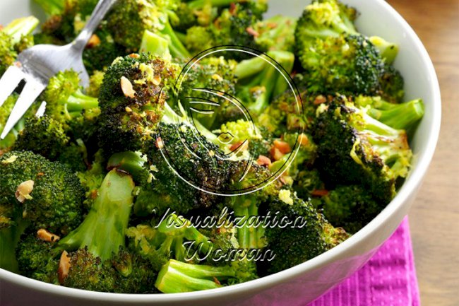 Lemon Pepper Roasted Broccoli