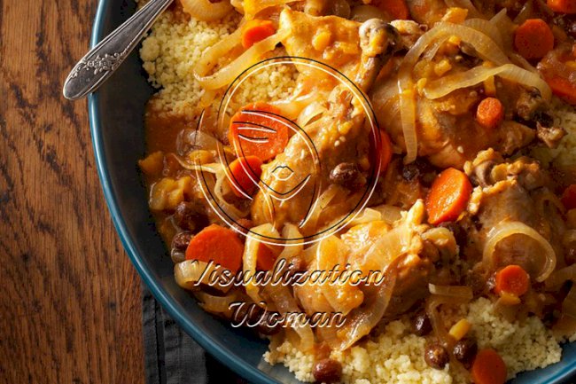 Slow-Cooked Moroccan Chicken