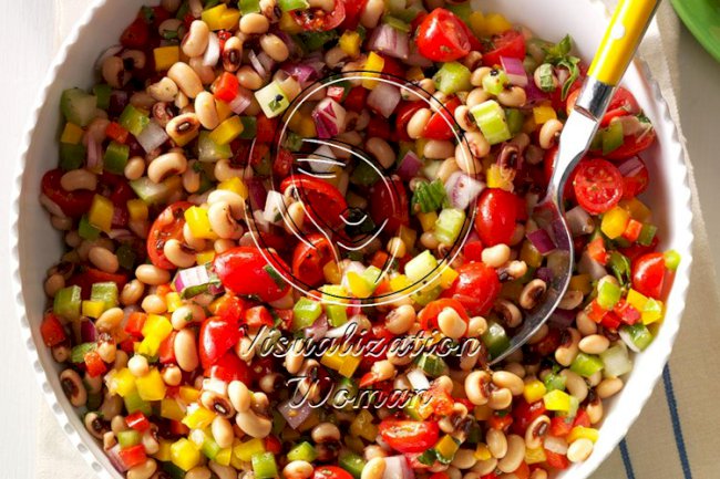 Vibrant Black-Eyed Pea Salad