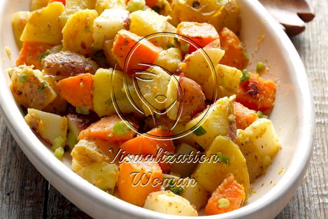 Grilled Three-Potato Salad